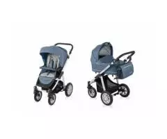 Prodam otroški voziček Baby design 2v1, voziček marela Fred on in lupinico Brevi - Slika 3