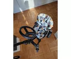 Univerzalna stranska rolka za voziček + barvna podloga z uzorcem - Slika 3