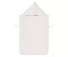 Kremno bela pletena vreča za voziček, lupinico ali otroški avtosedež - Slika 2