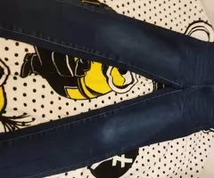 Otroške JEANS 128 hlače modre - Slika 2