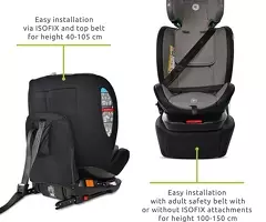 Avtosedež ARES I-size 40-150 cm Isofix - Slika 2